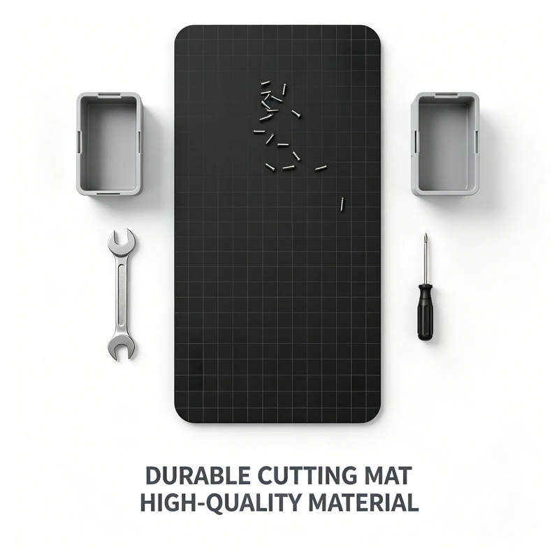 Electronics Repair Mat - Tapete Magnético de Silicone para Trabalho,