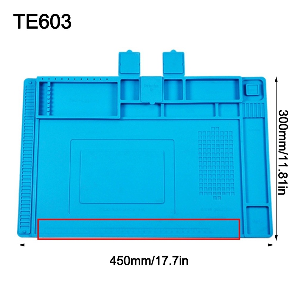 Electronics Repair Mat - Estação de solda de silicone esteira