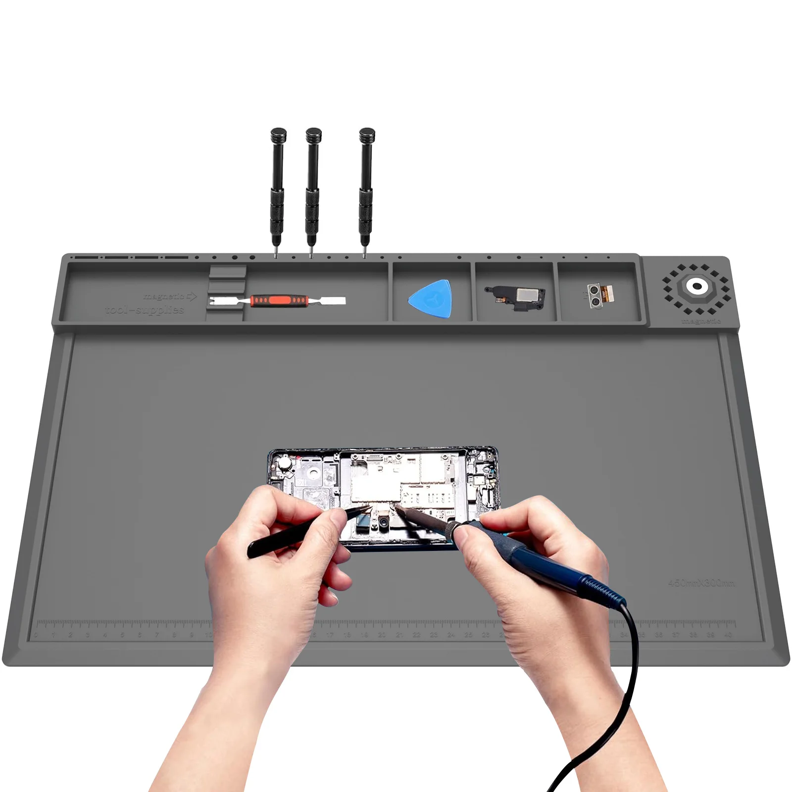 Almofada de reparo de trabalho - Electronics Repair Mat avaliação e preço