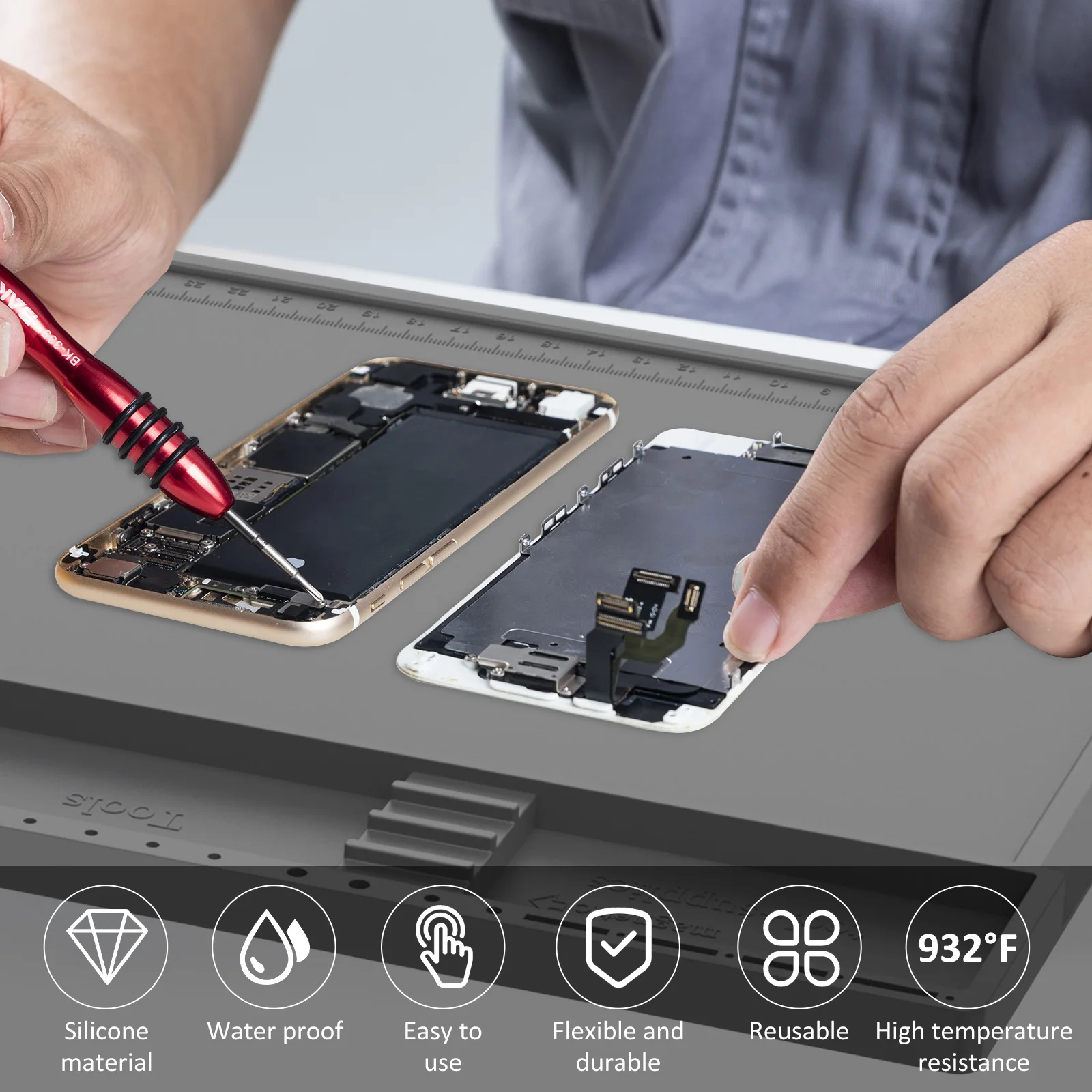 Almofada de reparo de trabalho - Electronics Repair Mat avaliação e preço