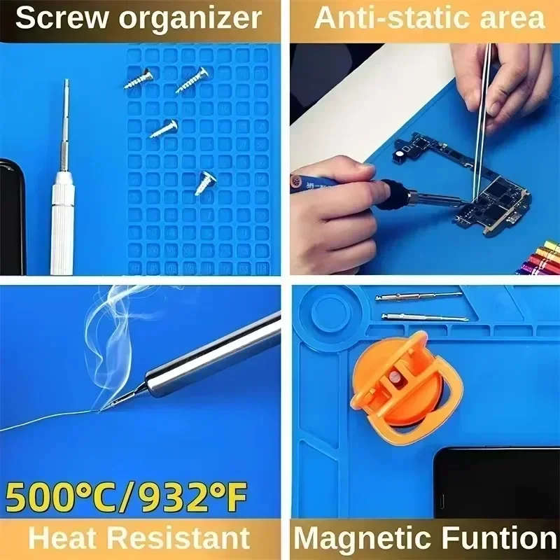 Tapete de trabalho com isolame - Electronics Repair Mat avaliação e preço