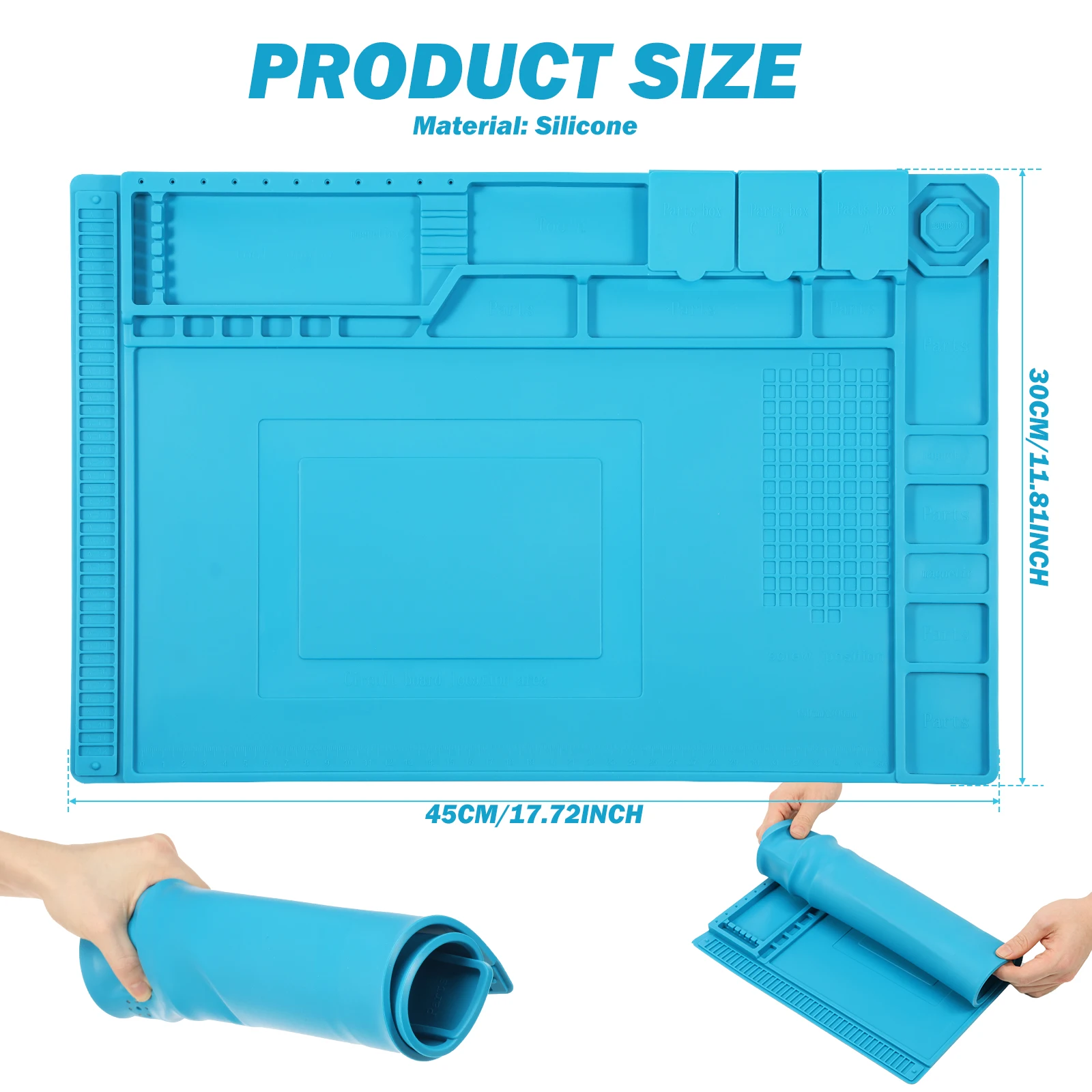 Tapete de Silicone para Soldag - Electronics Repair Mat avaliação e preço